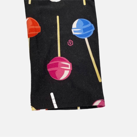 Agnes & Dora Loungewear Leggings Soft Colorful Candy Lollipop - Picture 3 of 7